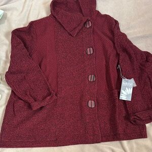 Habitat Women's Sweater in Rich Burgundy